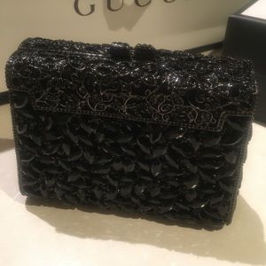 Crystal evening clutch